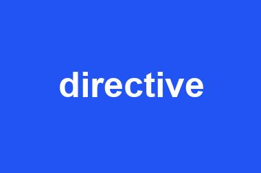 directive