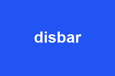 disbar