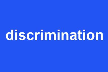 discrimination