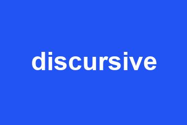 discursive