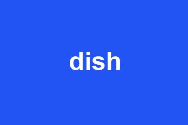 dish