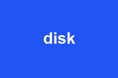 disk