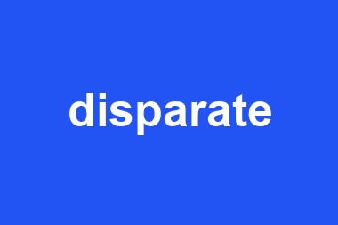 disparate