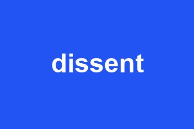 dissent