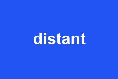 distant