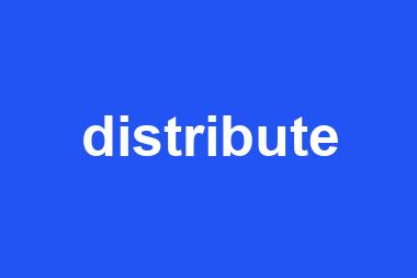 distribute