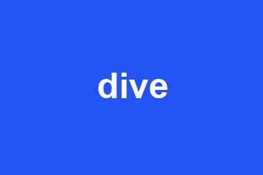 dive