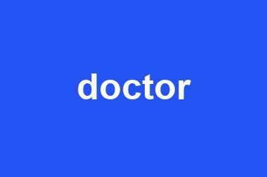 doctor