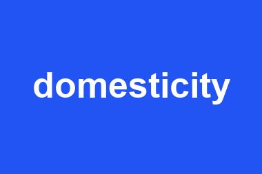 domesticity