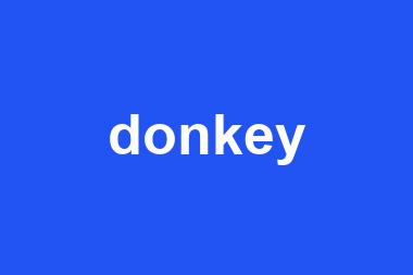 donkey