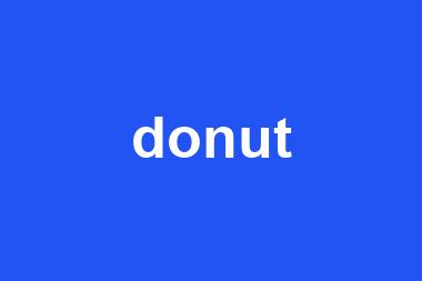 donut