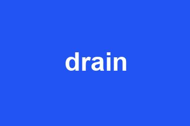 drain