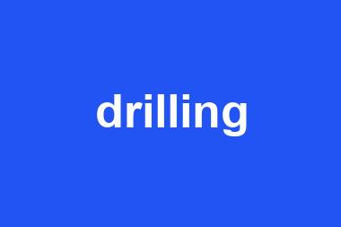 drilling