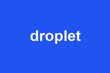 droplet