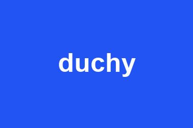 duchy