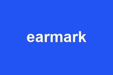 earmark