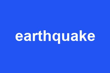 earthquake