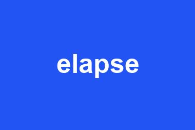 elapse