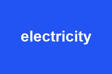 electricity