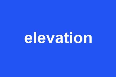 elevation