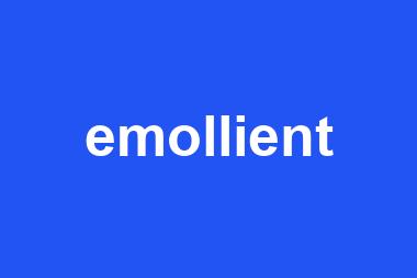 emollient