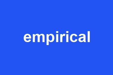 empirical