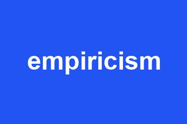 empiricism