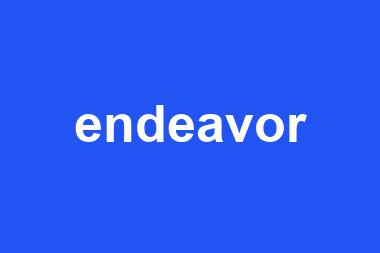 endeavor