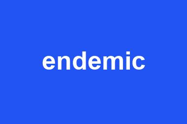 endemic