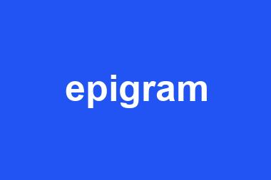 epigram