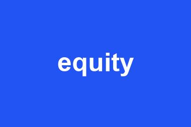 equity