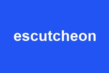 escutcheon