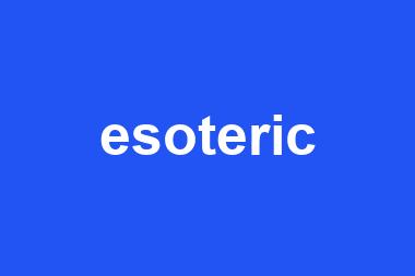 esoteric