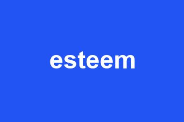 esteem