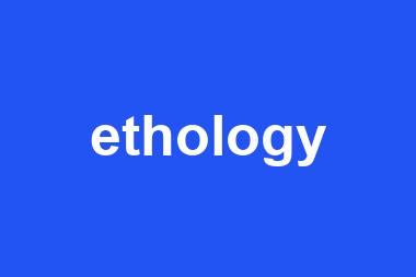 ethology