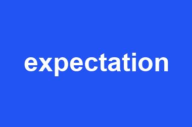 expectation