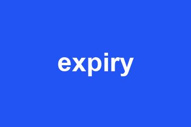 expiry