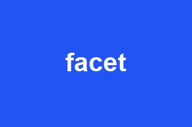 facet