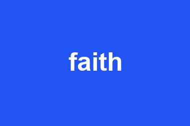 faith