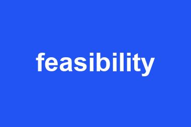 feasibility