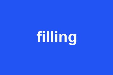 filling