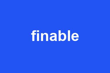 finable