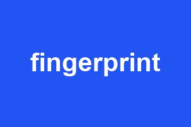 fingerprint