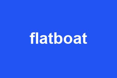 flatboat