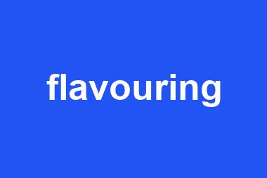 flavouring