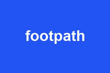 footpath