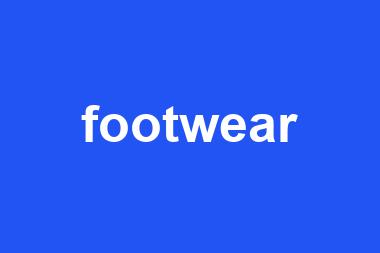 footwear