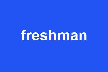 freshman