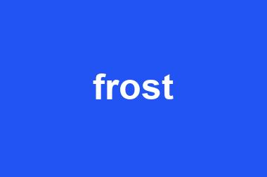 frost