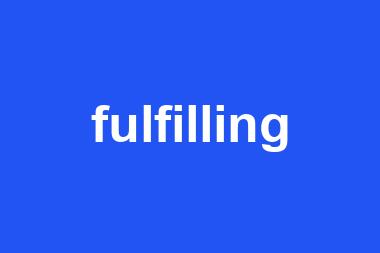 fulfilling